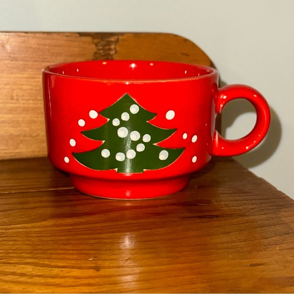 Vintage German Waechtersbach Christmas Tree Mug - Picture 8 of 8
